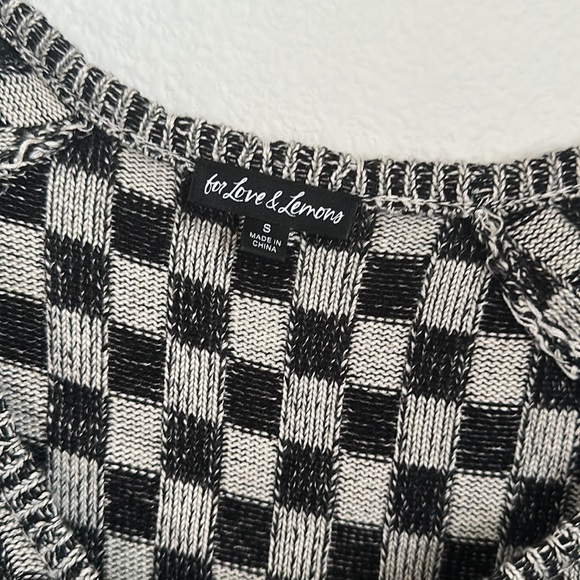 For Love and Lemons cropped sweater size small - Picture 2 of 5